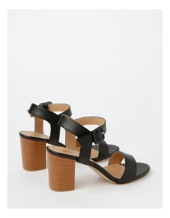 Cheap 👏 Miss Shop Beckham Block Heel 🩴 Sandal In Black 😀 -Sandals Thongs Online Shop unnamed file 5756