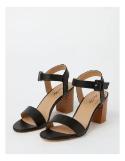 Cheap 👏 Miss Shop Beckham Block Heel 🩴 Sandal In Black 😀 -Sandals Thongs Online Shop unnamed file 5757