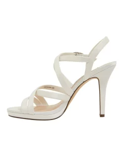 Cheapest 🎉 NINA Reatha Ivory Satin 🩴 Sandals 🛒 -Sandals Thongs Online Shop unnamed file 5762