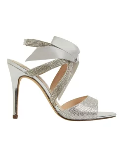Top 10 👏 NINA Claudia Silver Glitter Satin 🩴 Sandals 😀