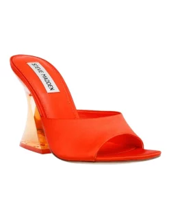 Brand new 🔥 Steve Madden Sky High 👠 Heels In Orange 🤩 -Sandals Thongs Online Shop unnamed file 5850