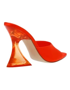 Brand new 🔥 Steve Madden Sky High 👠 Heels In Orange 🤩 -Sandals Thongs Online Shop unnamed file 5851