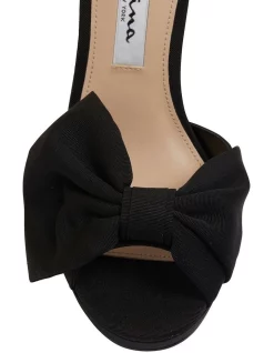 Deals 🥰 NINA Flosie Black Faille 🩴 Sandals 👏 -Sandals Thongs Online Shop unnamed file 5859