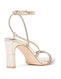 Best reviews of 🌟 Forever New Mila Diamante Heel In Gold 👏 -Sandals Thongs Online Shop unnamed file 5877