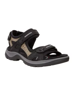 Best Pirce π₯° ECCO Offroad π©΄ Sandal In Black β€οΈ