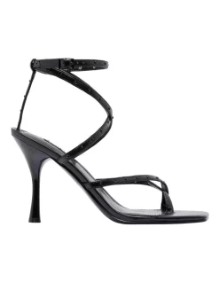 Cheapest 🔔 Nine West Lady 🩴 Sandal In Black 🛒