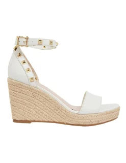 Hot Sale ✔️ Pink Inc Shadow White Glove 🩴 Sandals ⌛