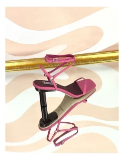 Best Sale 🔔 Caverley Jules Hot Pink Heel ⭐ -Sandals Thongs Online Shop unnamed file 6174