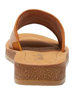 Cheapest ✨ Wide Steps Enid 🩴 Sandals In Tan Smooth 🌟 -Sandals Thongs Online Shop unnamed file 625