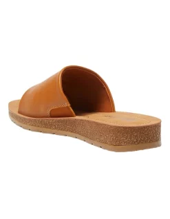 Cheapest ✨ Wide Steps Enid 🩴 Sandals In Tan Smooth 🌟 -Sandals Thongs Online Shop unnamed file 626