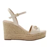Flash Sale 🎁 Dune London Kai Wedge 🩴 Sandals In Cream 🎉 -Sandals Thongs Online Shop unnamed file 6271