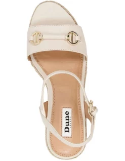 Flash Sale 🎁 Dune London Kai Wedge 🩴 Sandals In Cream 🎉 -Sandals Thongs Online Shop unnamed file 6273