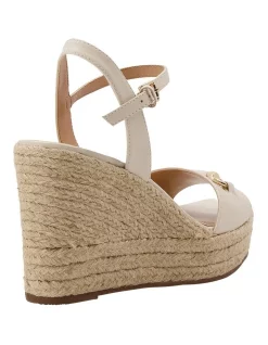 Flash Sale 🎁 Dune London Kai Wedge 🩴 Sandals In Cream 🎉 -Sandals Thongs Online Shop unnamed file 6274