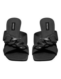 Best Pirce 👍 Nine West Paytin 🩴 Sandals In Black ❤️ -Sandals Thongs Online Shop unnamed file 6335