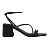 Best Pirce 🎁 Nine West Gloro Tie-Up 🩴 Sandal In Black 😀