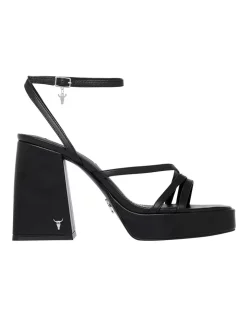 Deals 😉 Windsor Smith Charms 🩴 Sandal In Black 🥰