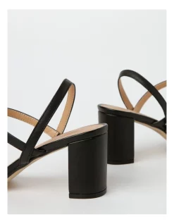 Deals 💯 Miss Shop Mila Black Block Heel 🩴 Sandal 🔥 -Sandals Thongs Online Shop unnamed file 6420