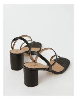 Deals 💯 Miss Shop Mila Black Block Heel 🩴 Sandal 🔥 -Sandals Thongs Online Shop unnamed file 6421