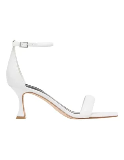 Brand new ❤️ Nine West Paxx 🩴 Sandals In White 😉