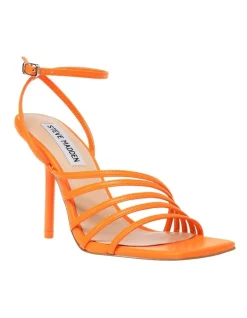 Buy 👍 Steve Madden All In Heel In Neon Apricot 🥰