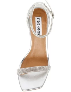 Promo 🌟 Steve Madden No Doubt-R Rhinestone Heel In Silver 👏 -Sandals Thongs Online Shop unnamed file 6658