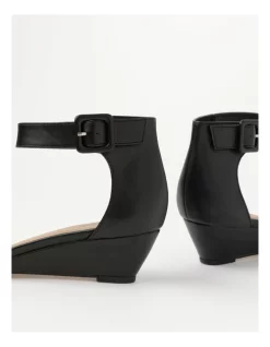 Wholesale 🧨 Miss Shop Bridgette Wedged Low Heeled 🩴 Sandal In Black 🎁 -Sandals Thongs Online Shop unnamed file 6727