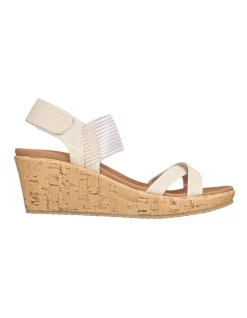 Best Pirce 👏 Skechers Beverlee Casual Outing 🩴 Sandal In Natural ⌛