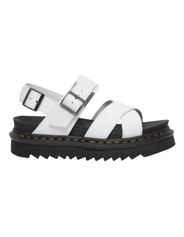 Outlet π Dr Martens Voss II White Leather Platform π©΄ Sandal π€© 3 Outlet π Dr Martens Voss II White Leather Platform π©΄ Sandal π€©