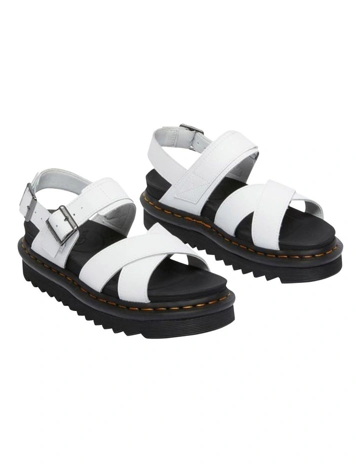 Outlet π Dr Martens Voss II White Leather Platform π©΄ Sandal π€© 4 Outlet π Dr Martens Voss II White Leather Platform π©΄ Sandal π€© - Image 2