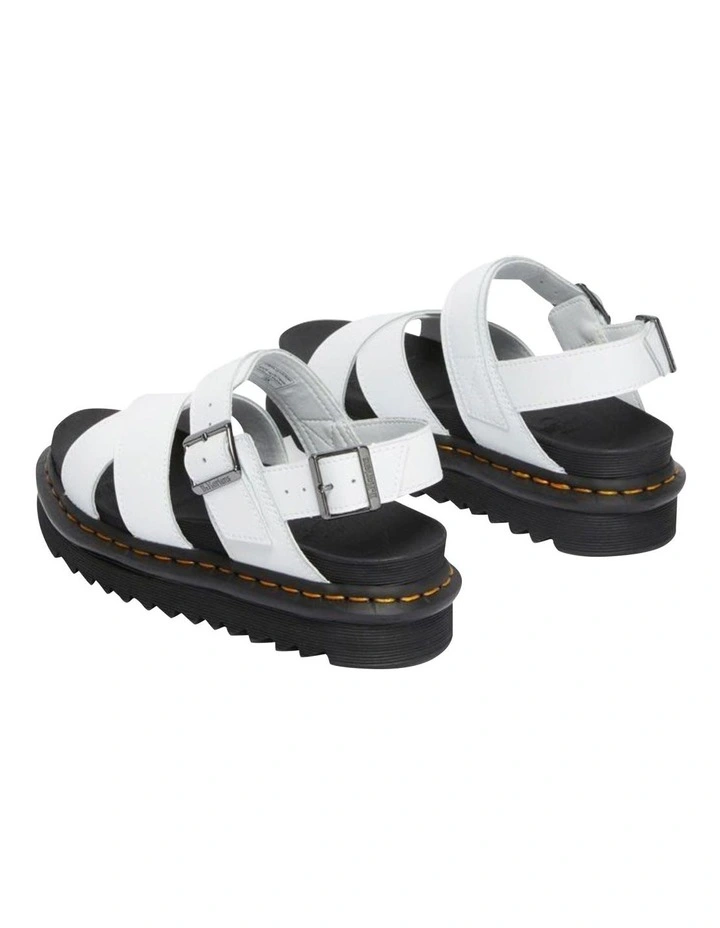 Outlet π Dr Martens Voss II White Leather Platform π©΄ Sandal π€© 5 Outlet π Dr Martens Voss II White Leather Platform π©΄ Sandal π€© - Image 3