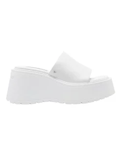 Hot Sale ⌛ Windsor Smith 🍬 Candy Leather 🩴 Sandal In White 🔥