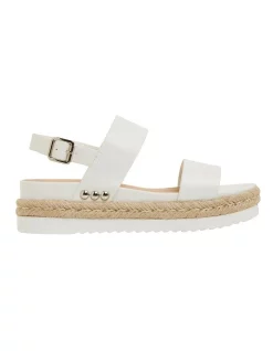 Brand new 🌟 Sandler Wave White Smooth 🩴 Sandals 😀