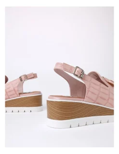 Best Pirce 👏 Zazou Season Blush Croc 🩴 Sandal In Blush 👏 -Sandals Thongs Online Shop unnamed file 7266