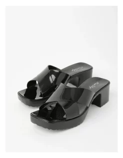 Best Pirce 🤩 Miss Shop Sugar Black 🩴 Sandal In Black 😉 -Sandals Thongs Online Shop unnamed file 7335