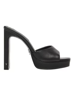 Hot Sale 👍 Windsor Smith Girlfriend Heel In Black Leather ❤️