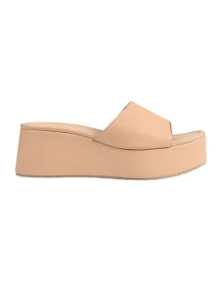 Deals 🎉 Verali Millie Flatforms In Light Camel Smooth 🎉