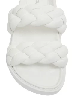 Outlet ✔️ Ravella Gossip White Smooth 🩴 Sandals 💯 -Sandals Thongs Online Shop unnamed file 744