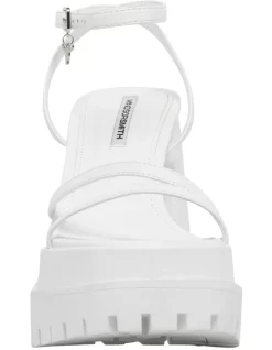 Budget ⌛ Windsor Smith Candid Heel In White Leather 👍 -Sandals Thongs Online Shop unnamed file 7510