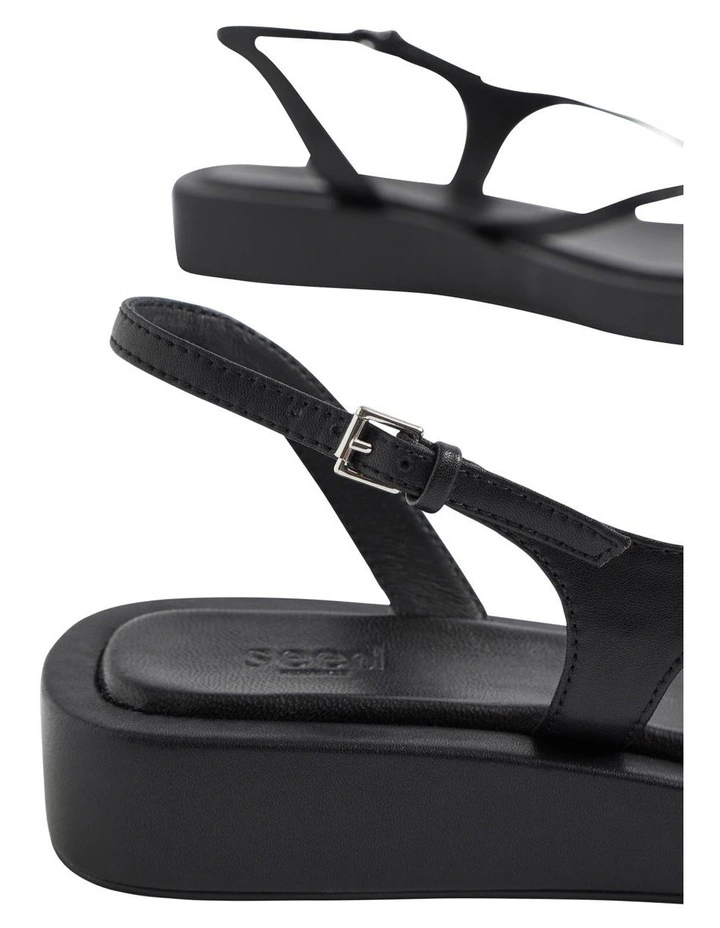 Brand new π Seed Heritage Nadia Flatform π©΄ Sandal In Black π 6 Brand new π Seed Heritage Nadia Flatform π©΄ Sandal In Black π - Image 4