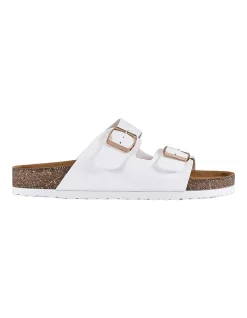 Outlet ❤️ Verali Xylo Slides In White Smooth 🎉