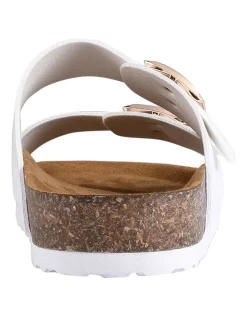 Outlet ❤️ Verali Xylo Slides In White Smooth 🎉 -Sandals Thongs Online Shop unnamed file 7568