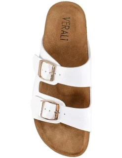 Outlet ❤️ Verali Xylo Slides In White Smooth 🎉 -Sandals Thongs Online Shop unnamed file 7569