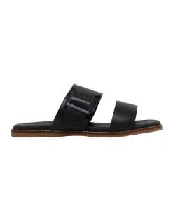 Deals 🥰 Hush Puppies Peace 🩴 Sandal In Black 👏