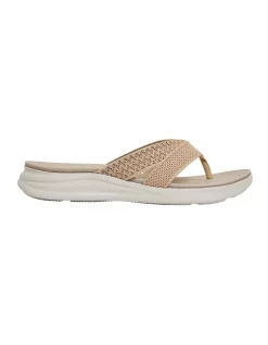 Deals ❤️ Active Flex By Easy Steps Magda Beige Stretch 🩴 Sandals 🛒