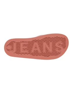 Best deal 🎁 Tommy Hilfiger Padded Strap Pool Slides In Peach 👏 -Sandals Thongs Online Shop unnamed file 7692