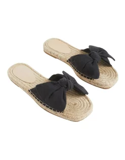 Hot Sale 🎁 Seed Heritage Sandra Knot Espadrille In Black 🧨
