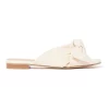 Coupon ✨ Forever New Jordan Knot Linen Slide In White 😉 -Sandals Thongs Online Shop unnamed file 7706