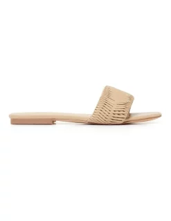 Buy 😍 Forever New Sally Woven Slide In Beige 🔔