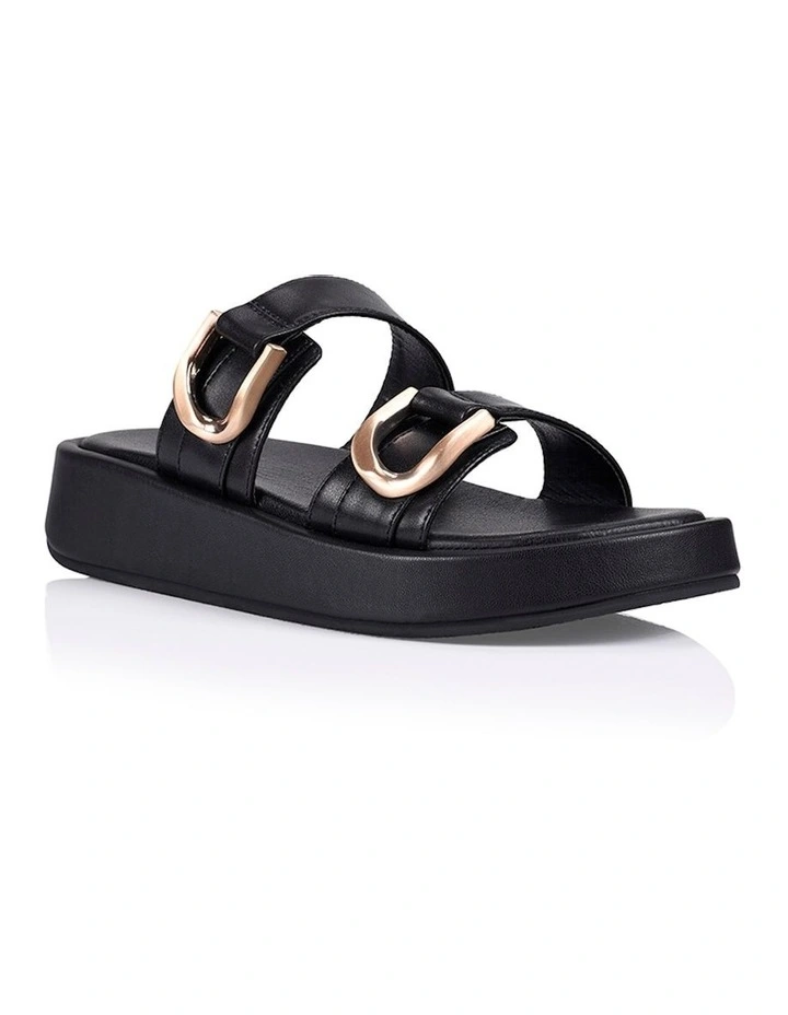 Outlet ⭐ Siren Allure Chunky Slides In Black ✨ 4 Outlet ⭐ Siren Allure Chunky Slides In Black ✨ - Image 2