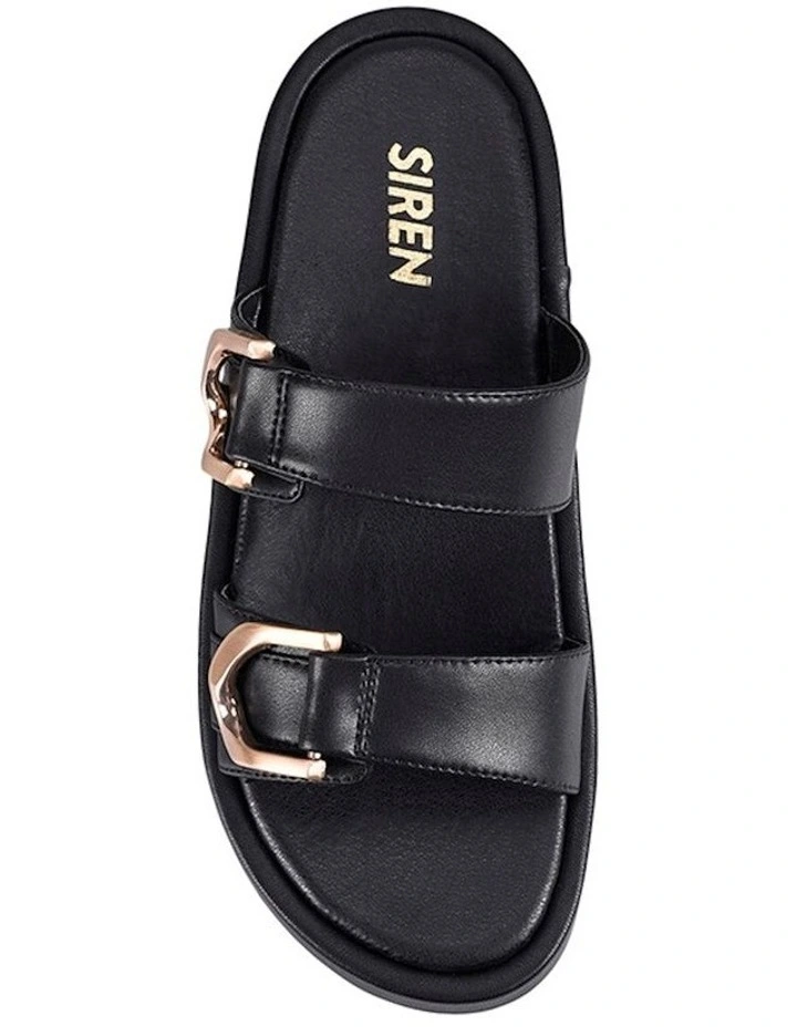 Outlet ⭐ Siren Allure Chunky Slides In Black ✨ 6 Outlet ⭐ Siren Allure Chunky Slides In Black ✨ - Image 4